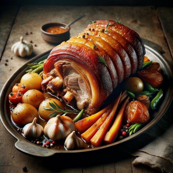 Palette de Porc Confite au Four - Recettes chef