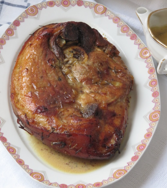 Rouelle de Porc à la Moutarde - Recettes chef