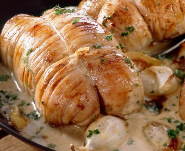 Paupiettes de veau à la crème et au vin blanc : Une recette