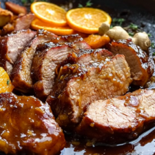 Filet Mignon de Porc Marinée à l’Orange et au Gingembre-image
